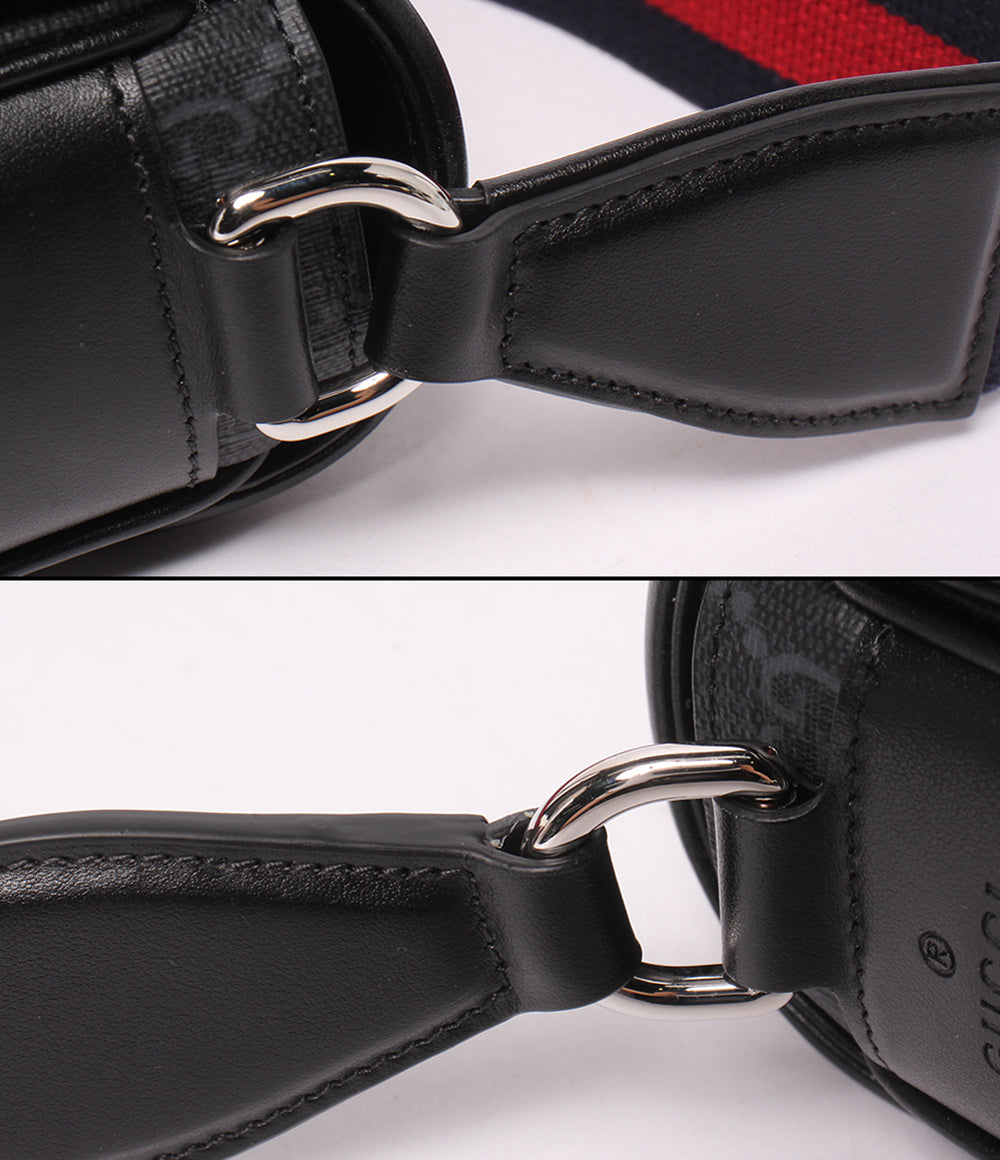 美品 GUCCI ショルダーバッグ 斜め掛け GGスプリーム 791741 1147 メンズ レディース グッチ