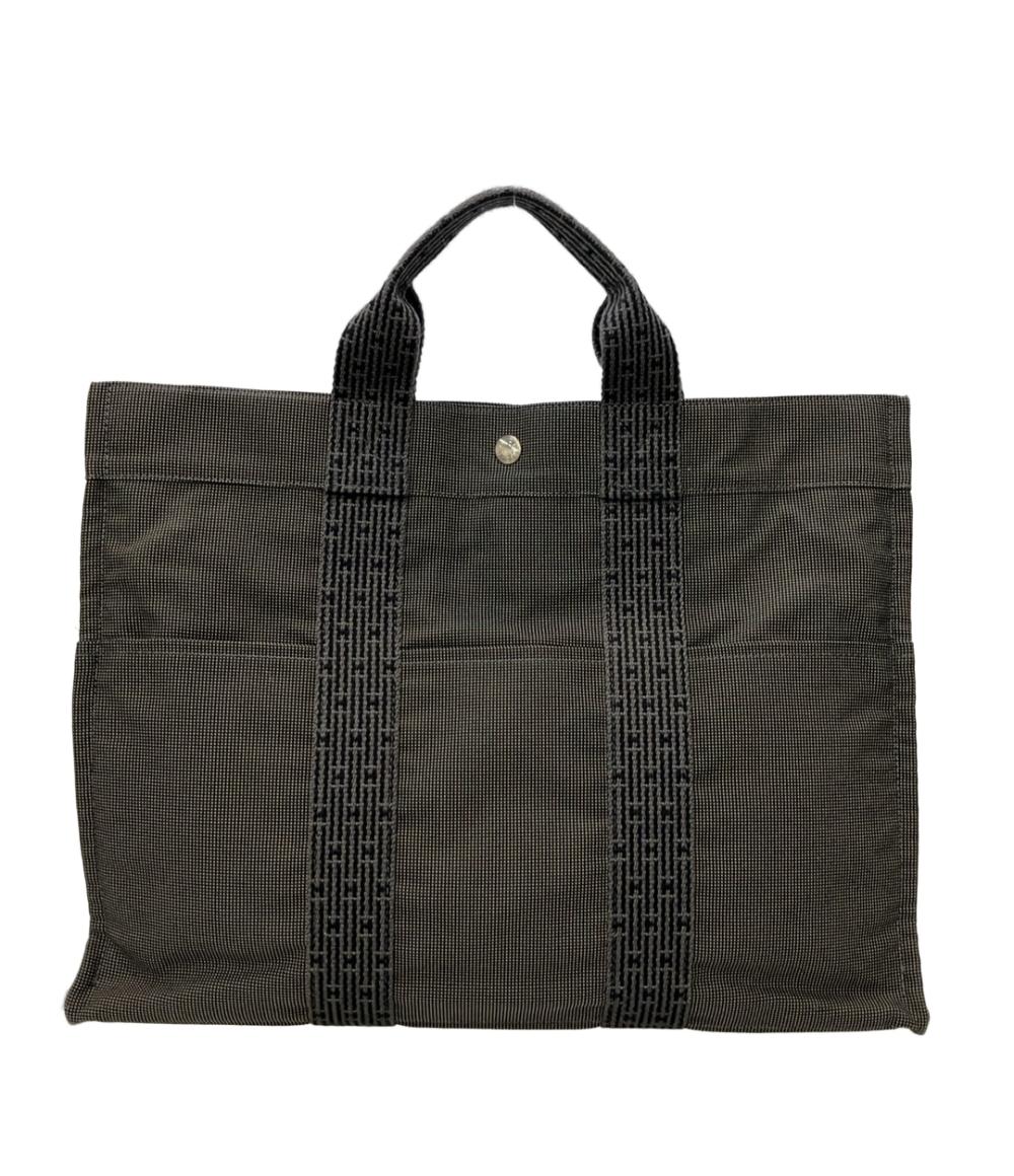 美品 HERMES トートバッグ シルバー金具 エールラインMM 100951M