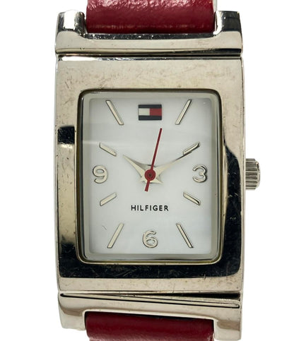 トミーヒルフィガー 腕時計 クオーツ ホワイト T00187 レディース TOMMY HILFIGER