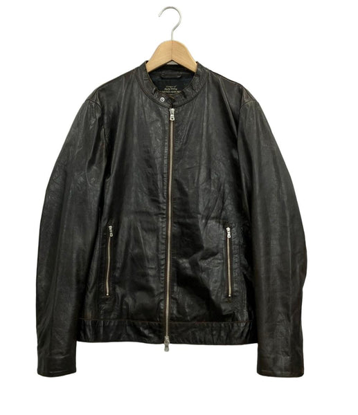 ユナイテッドアローズ シングルライダースジャケット メンズ