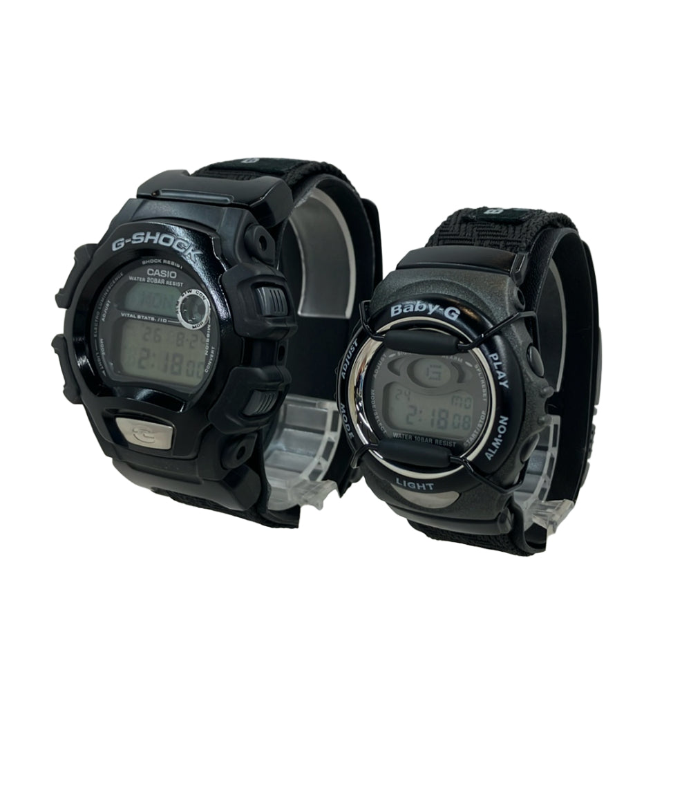 CASIO 腕時計 ペアウォッチ G-SHOCK Baby-G 1998ラバーズコレクション 天使と悪魔 クオーツ レディース メンズ カシオ