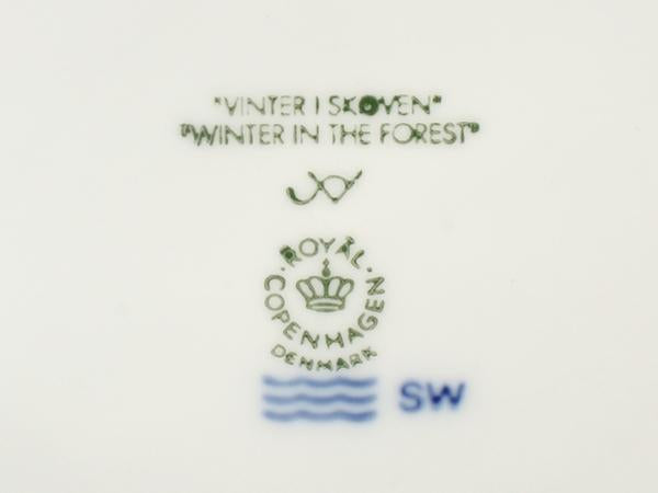 ロイヤルコペンハーゲン イヤープレート 飾り皿 18cm 2002 Royal Copenhagen