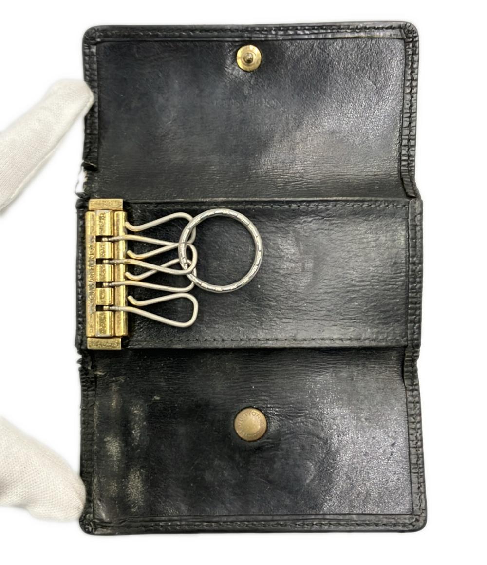 【美品】 ルイヴィトン　エピ　4連 キーケース LOUIS VUITTON 4連キーケース ミュルティクレ 4 エピ M63822 メンズ