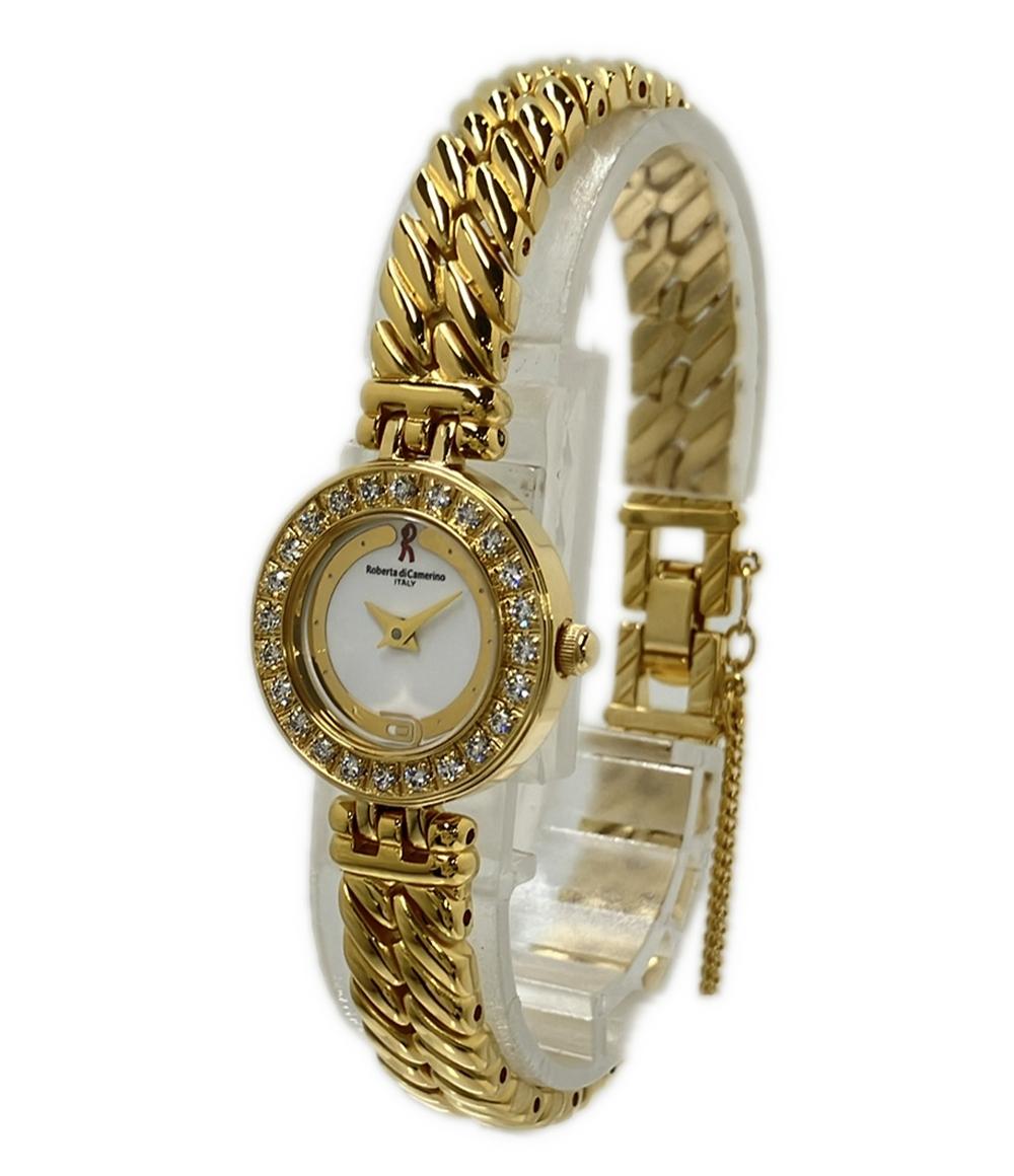 美品 Roberta di Camerino 腕時計 クオーツ レディース ロベルタ・ディ・カメリーノ