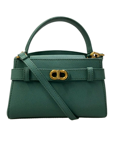 美品 CHARLES&KEITH ハンドバッグ ショルダーバッグ 2WAY 斜め掛け レザー レディース チャールズ＆キース