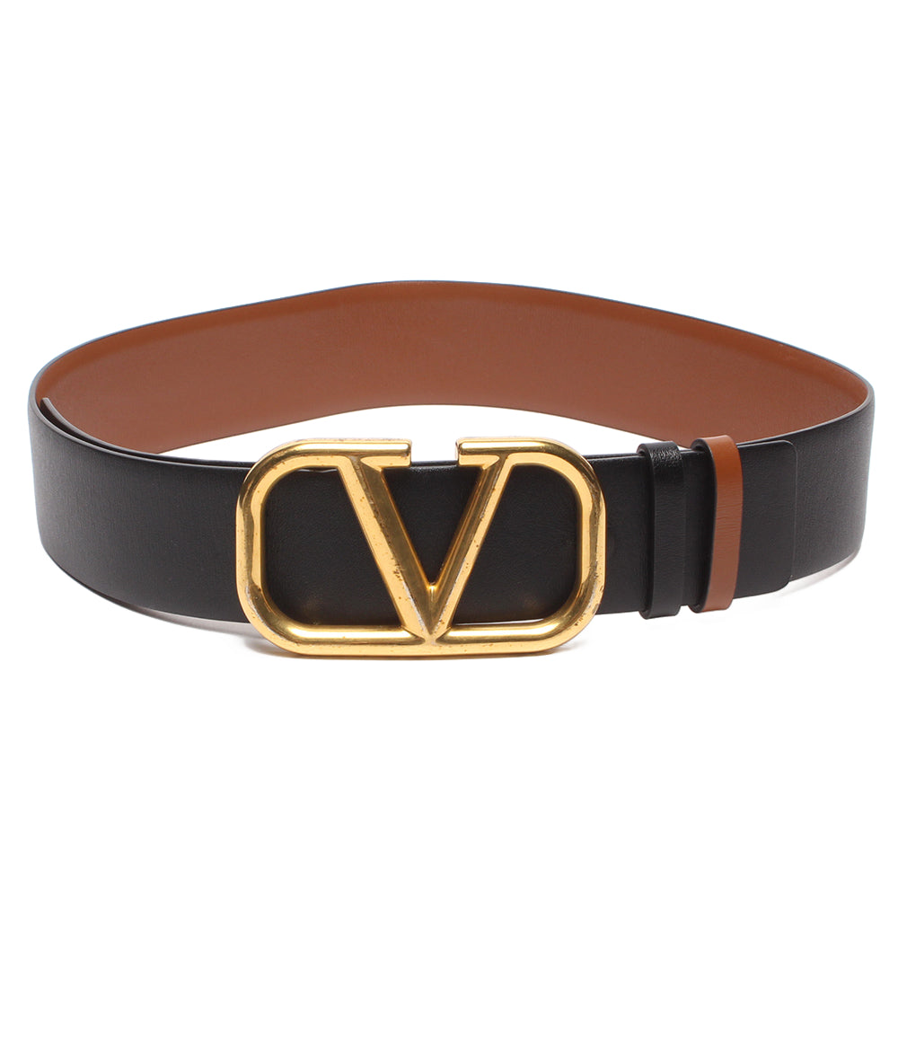 Valentino Garavani ベルト リバーシブル Vロゴ レディース ヴァレンティノ・ガラヴァーニ