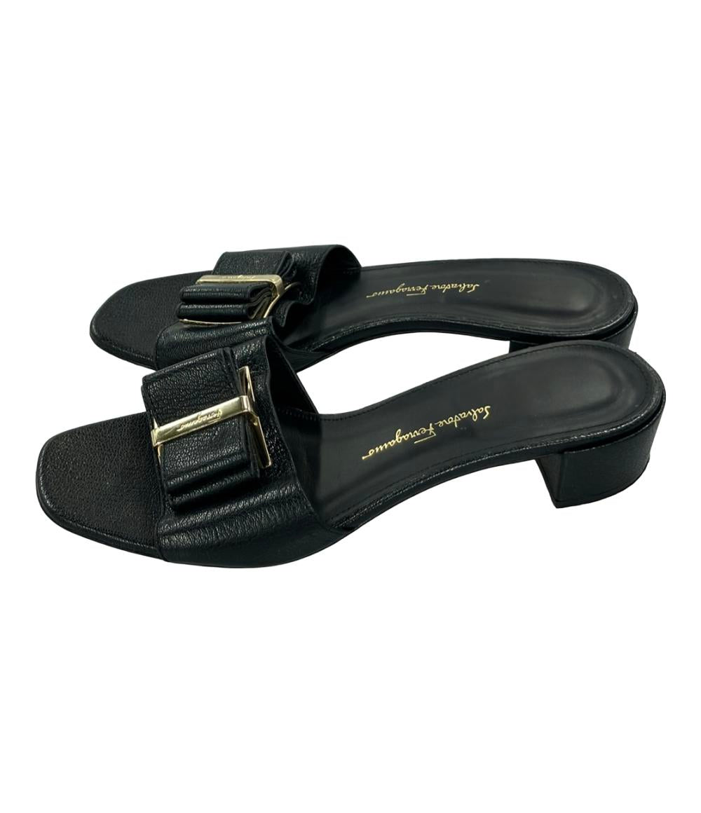 サルヴァトーレフェラガモ サンダル チャンキーヒール レディース SIZE 6 (M) Salvatore Ferragamo