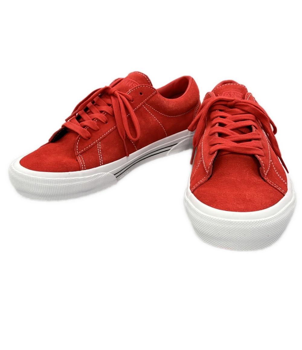 美品 バンズ ローカットスニーカー × Supreme Sid RED 500714 メンズ SIZE 27.5 (L) VANS