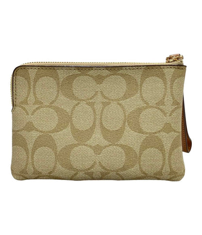 美品 COACH ポーチ シグネチャー F58035 レディース コーチ