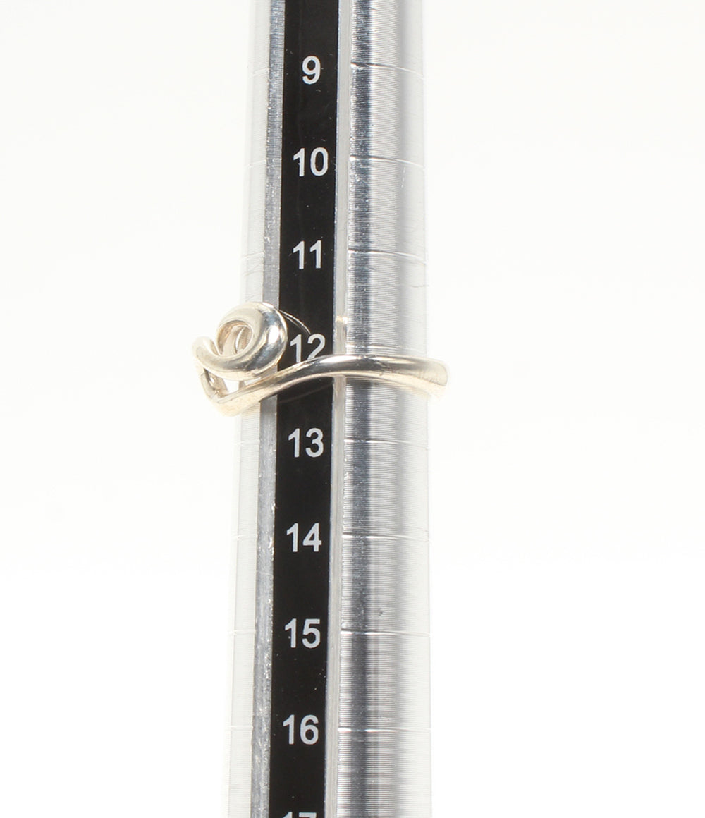 美品 Tiffany & Co. リング 指輪 SV925 エルサペレッティ オープンウェーブ レディース SIZE 12号 ティファニー