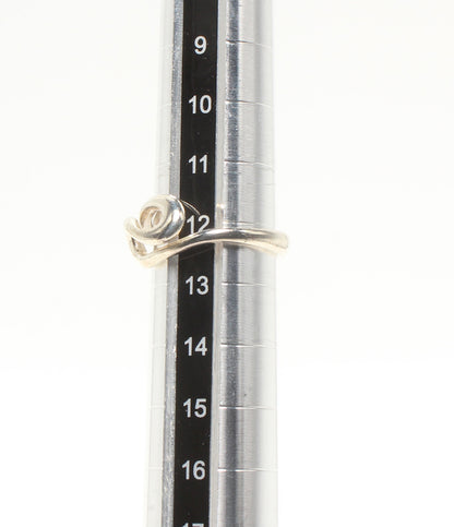 美品 Tiffany & Co. リング 指輪 SV925 エルサペレッティ オープンウェーブ レディース SIZE 12号 ティファニー