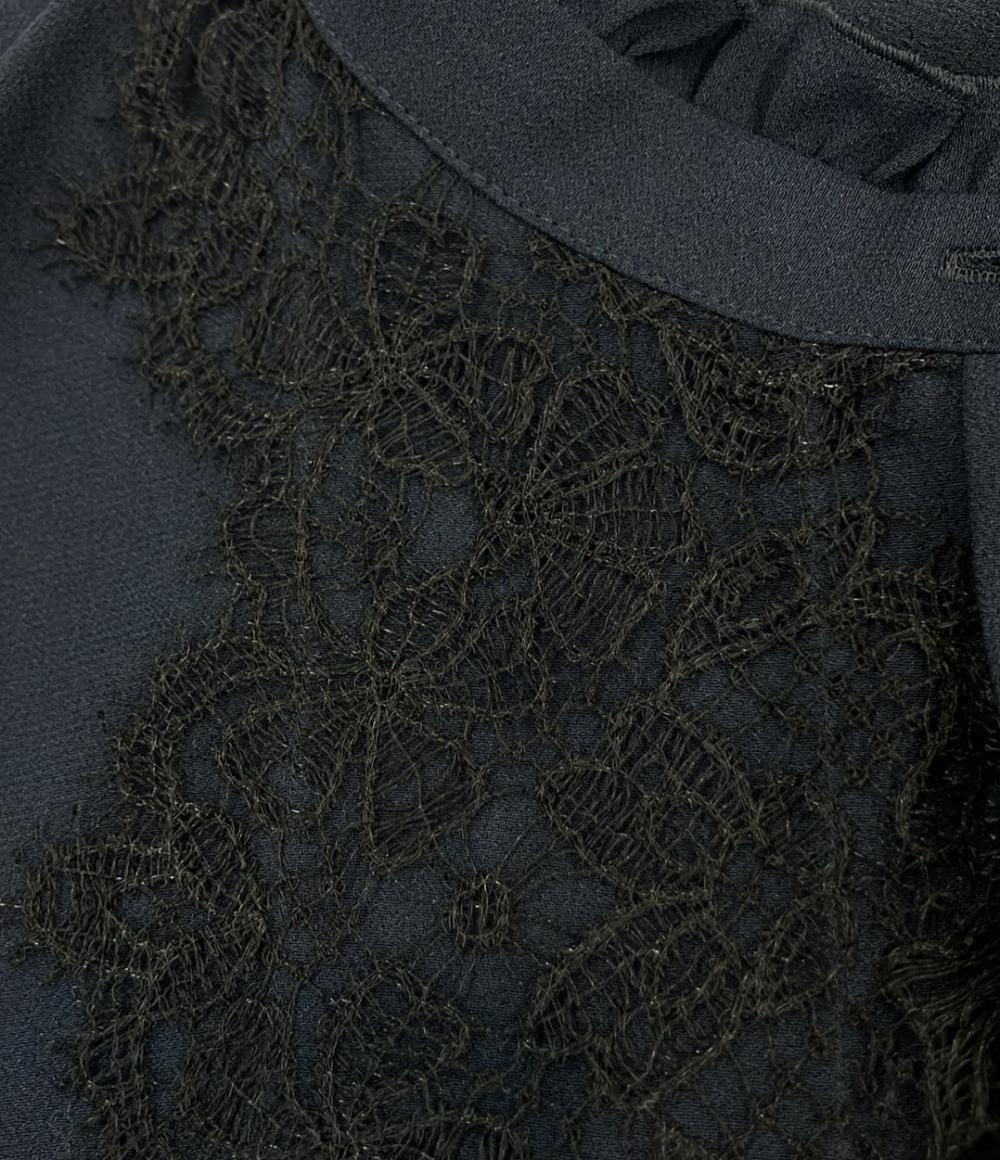 美品 ANAYI 長袖ブラウス 102617-13-040-65-380 レディース SIZE 38 (S