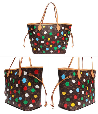 ルイ・ヴィトン トートバッグ LV × YK ネヴァーフル MM 草間彌生 モノグラム ペインティッドドット M46381 レディース LOUIS VUITTON