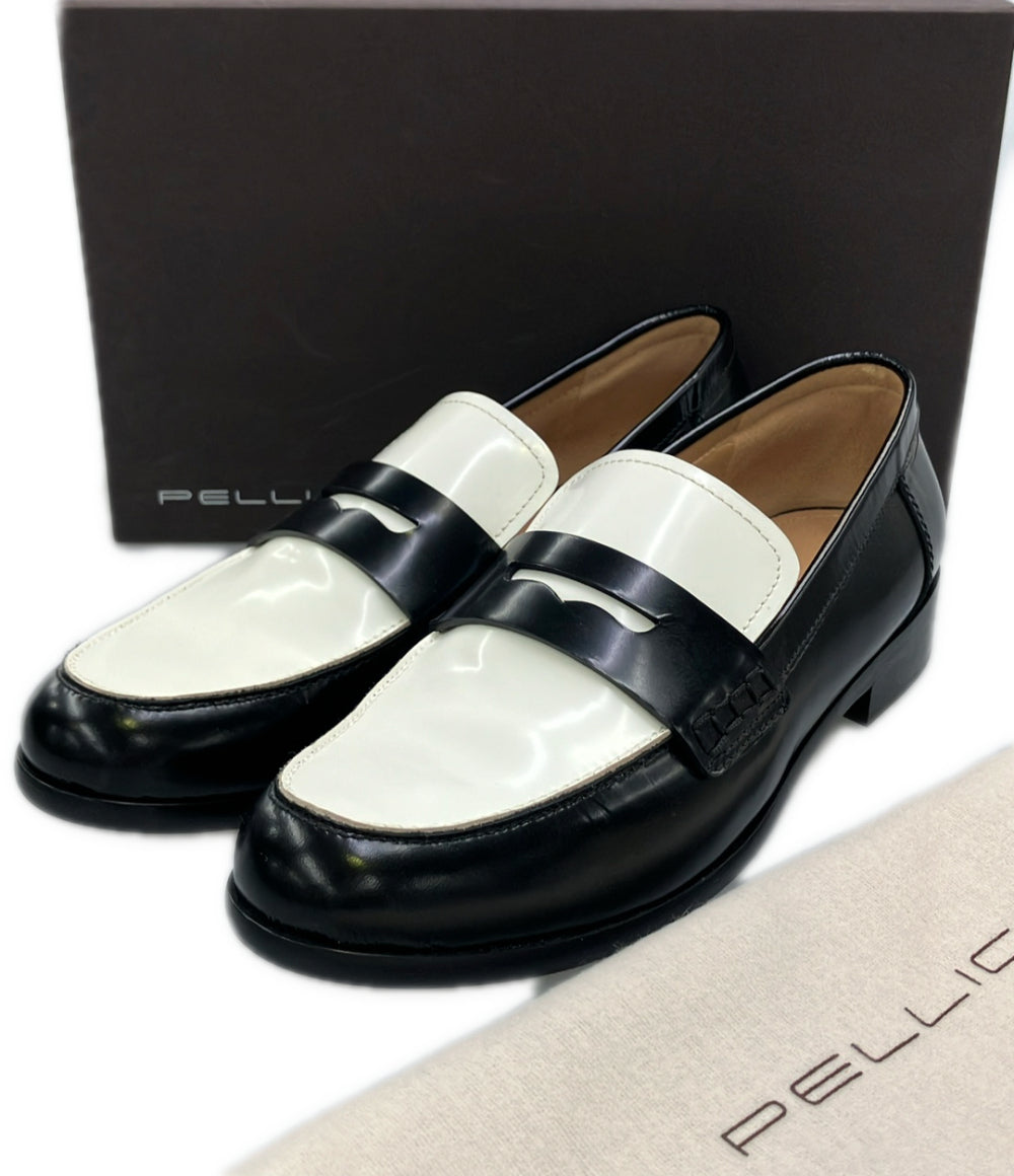 美品 PELLICO ローファー バイカラー レディース SIZE 37.5 ペリーコ
