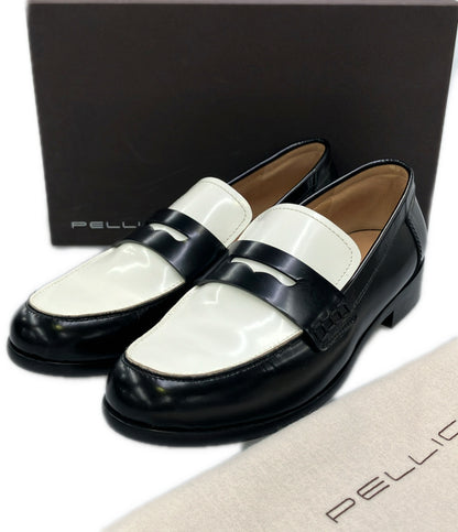 美品 PELLICO ローファー バイカラー レディース SIZE 37.5 ペリーコ