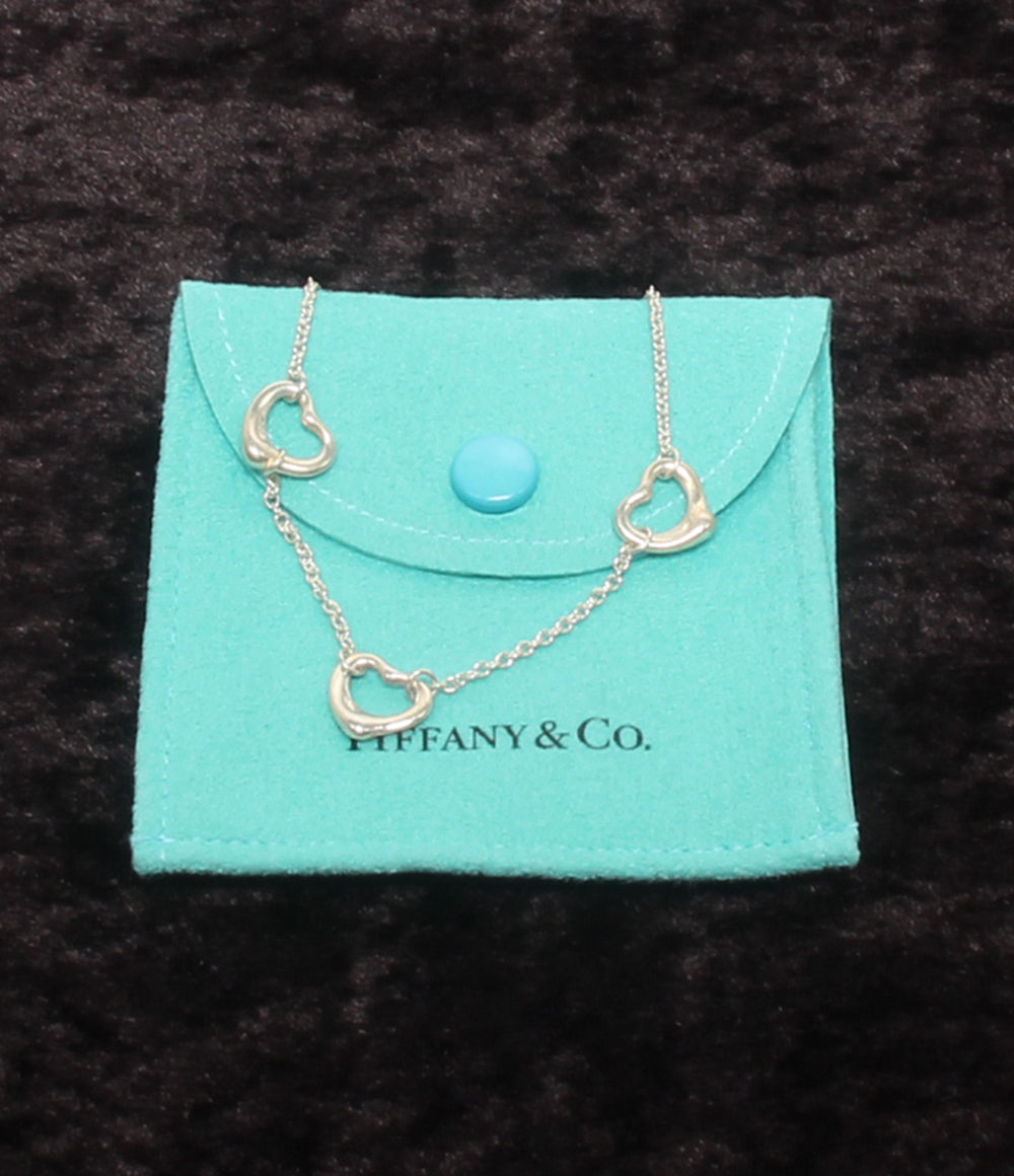 Tiffany & Co. ブレスレット SV925  オープンハート エルサ ペレッティ レディース ティファニー