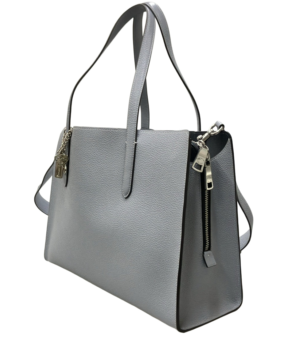 美品 COACH トートバッグ ショルダーバッグ 2WAY 斜め掛け レザー キャリーオール CH805 レディース コーチ