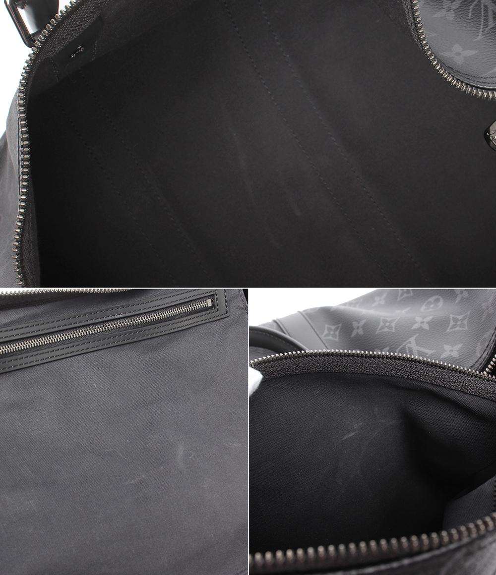 LOUIS VUITTON 2WAYボストンバッグ ショルダーバッグ 斜め掛け キーポル バンドリエール45 モノグラムエクリプス M40569 メンズ ルイ・ヴィトン