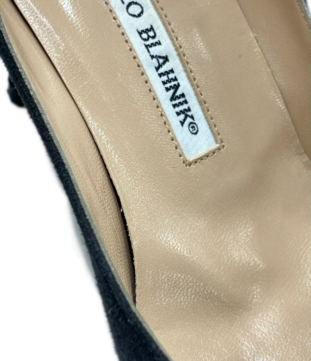 MANOLO BLAHNIK パンプス ハイヒール スエード レディース SIZE 36 マノロブラニク
