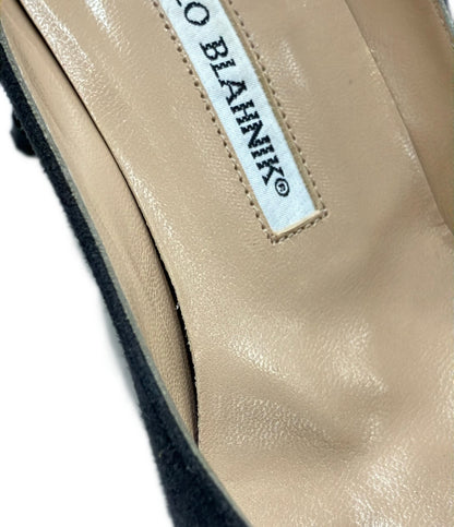 MANOLO BLAHNIK パンプス ハイヒール スエード レディース SIZE 36 マノロブラニク