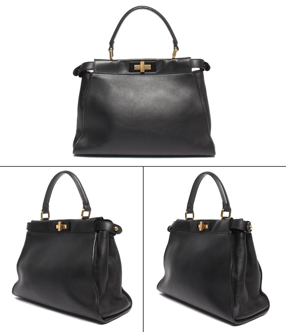 FENDI 2WAYハンドバッグ ショルダーバッグ 肩掛け ピーカブー 