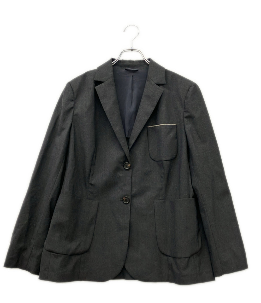 Brunello Cucinelli テーラードジャケット レディース SIZE 46 (L) ブルネロクチネリ