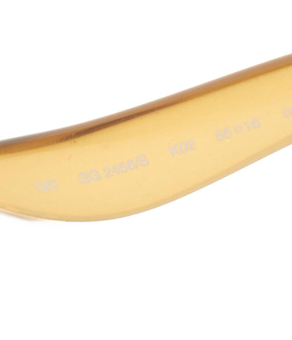 美品 GUCCI サングラス アイウェア 2456/S レディース メンズ グッチ