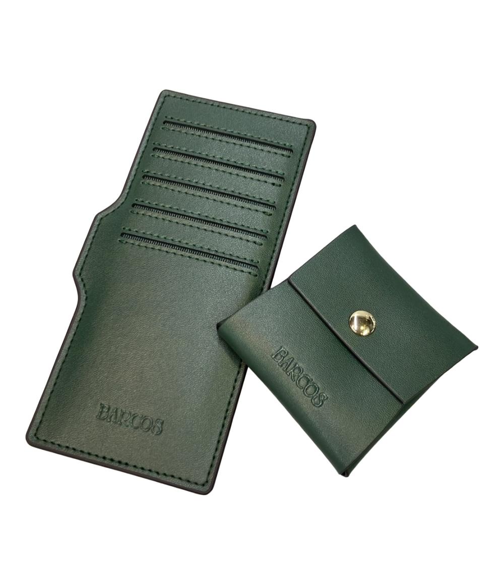 美品 バルコス 長財布 コインケース カードケース セット レディース BARCOS
