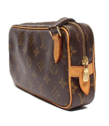 LOUIS VUITTON ショルダーバッグ 斜め掛け モノグラム ポシェット・マルリーバンドリエール M51828 レディース ルイ・ヴィトン