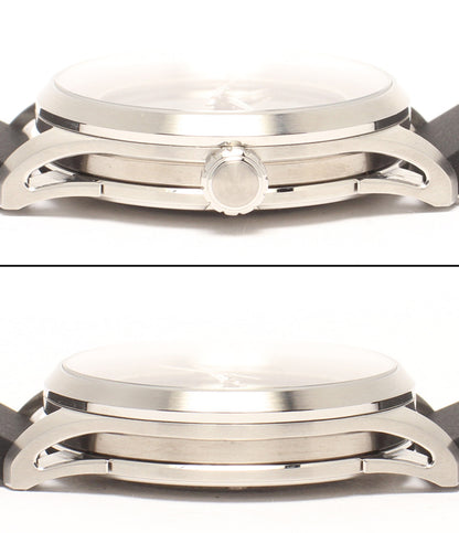 美品 TIMEX 腕時計 ジョルジオガリ S2 自動巻き ブラック TW2W12700 メンズ タイメックス