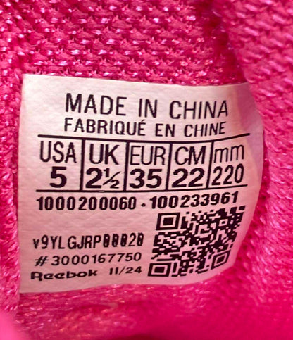 美品 リーボック ローカットスニーカー レディース SIZE 22.0 (XS) Reebok