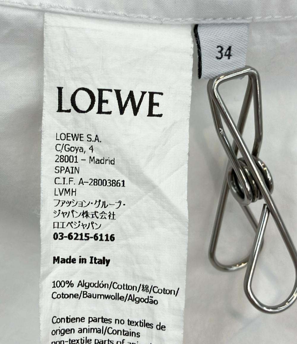 ロエベ 長袖シャツワンピース レディース SIZE 34 LOEWE