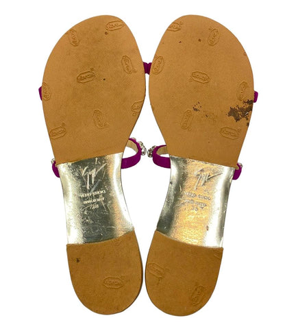 ジュゼッペザノッティ ラインストーンサンダル レディース SIZE 38 (XL) GIUSEPPE ZANOTTI