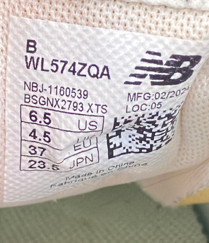 NEW BALANCE ローカットスニーカー 厚底 WL574ZQA レディース SIZE 23.5 (M) ニューバランス