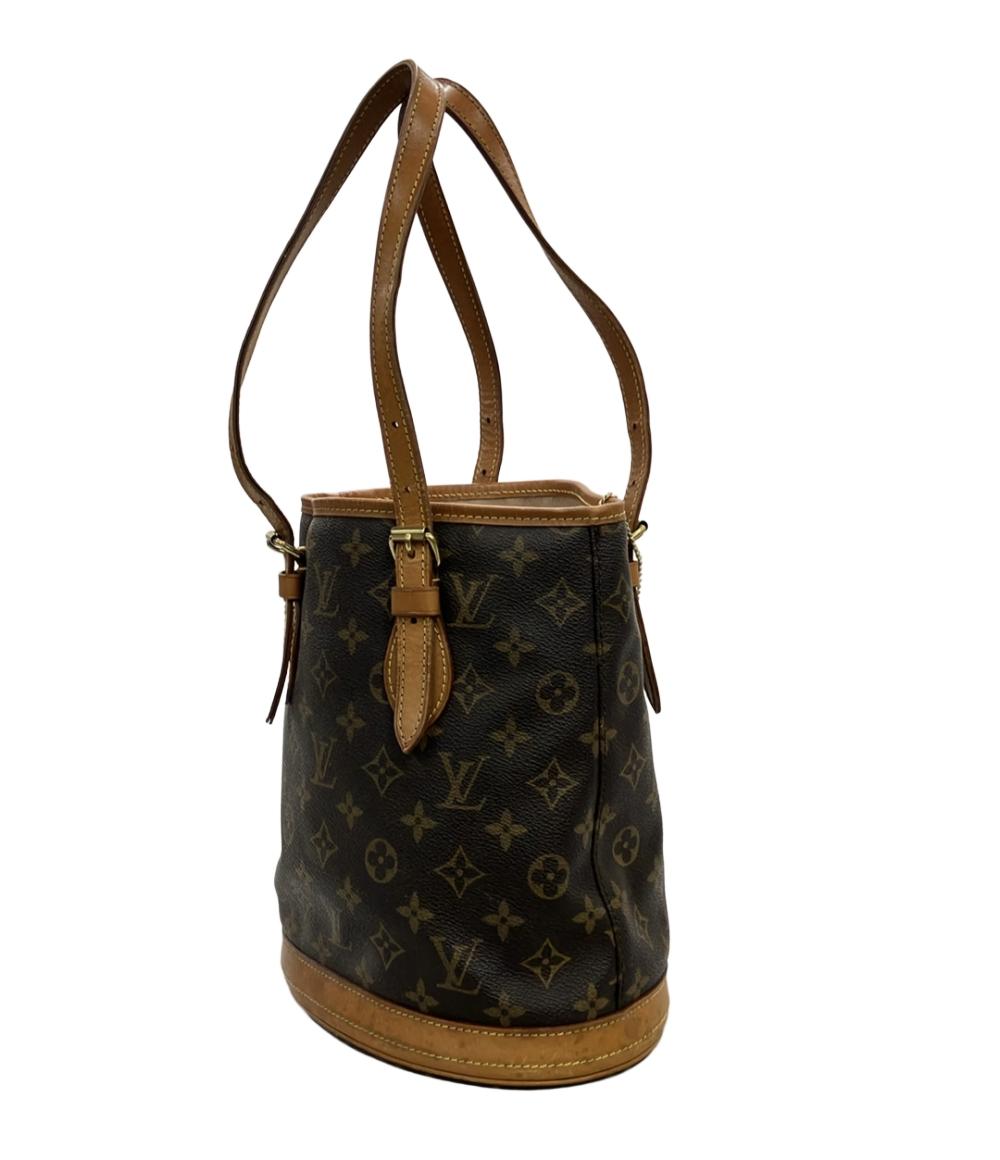LOUIS VUITTON トートバッグ モノグラム バケットPM M42238 レディース