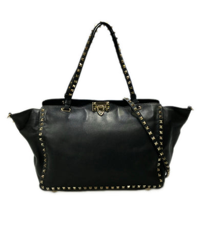 VALENTINO 2way トートバッグ ショルダーバッグ 斜め掛け スタッズ J970BOL2 レディース ヴァレンティノ