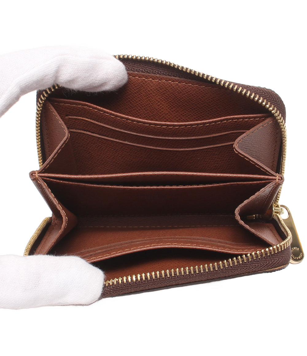 美品 LOUIS VUITTON コインケース ジッピーコインパース モノグラム M60067 レディース メンズ ルイ・ヴィトン