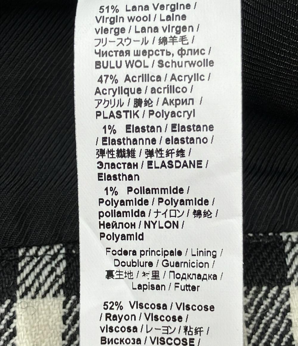 美品 ロベルトカバリ ミニスカート チェック柄 レディース SIZE 46 (XL) roberto cavalli