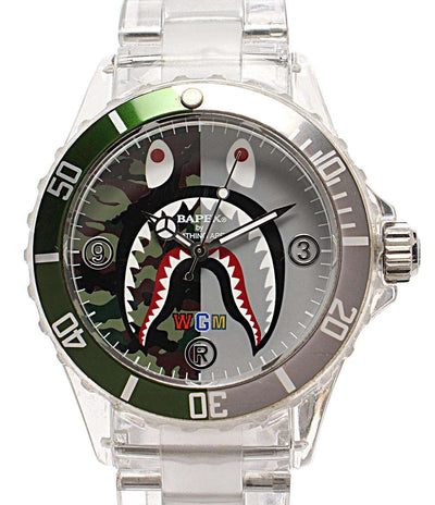 A BATHING APE 腕時計 BAPEX クオーツ メンズ アベイシングエイプ