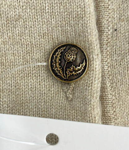 Loropiana クラシック・ポロ ベビーカシミヤ 長袖ニット FAO5738 レディース SIZE S ロロ・ピアーナ
