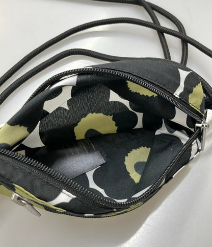 美品 marimekko ショルダーポーチ ショルダーバッグ 斜め掛け レディース マリメッコ