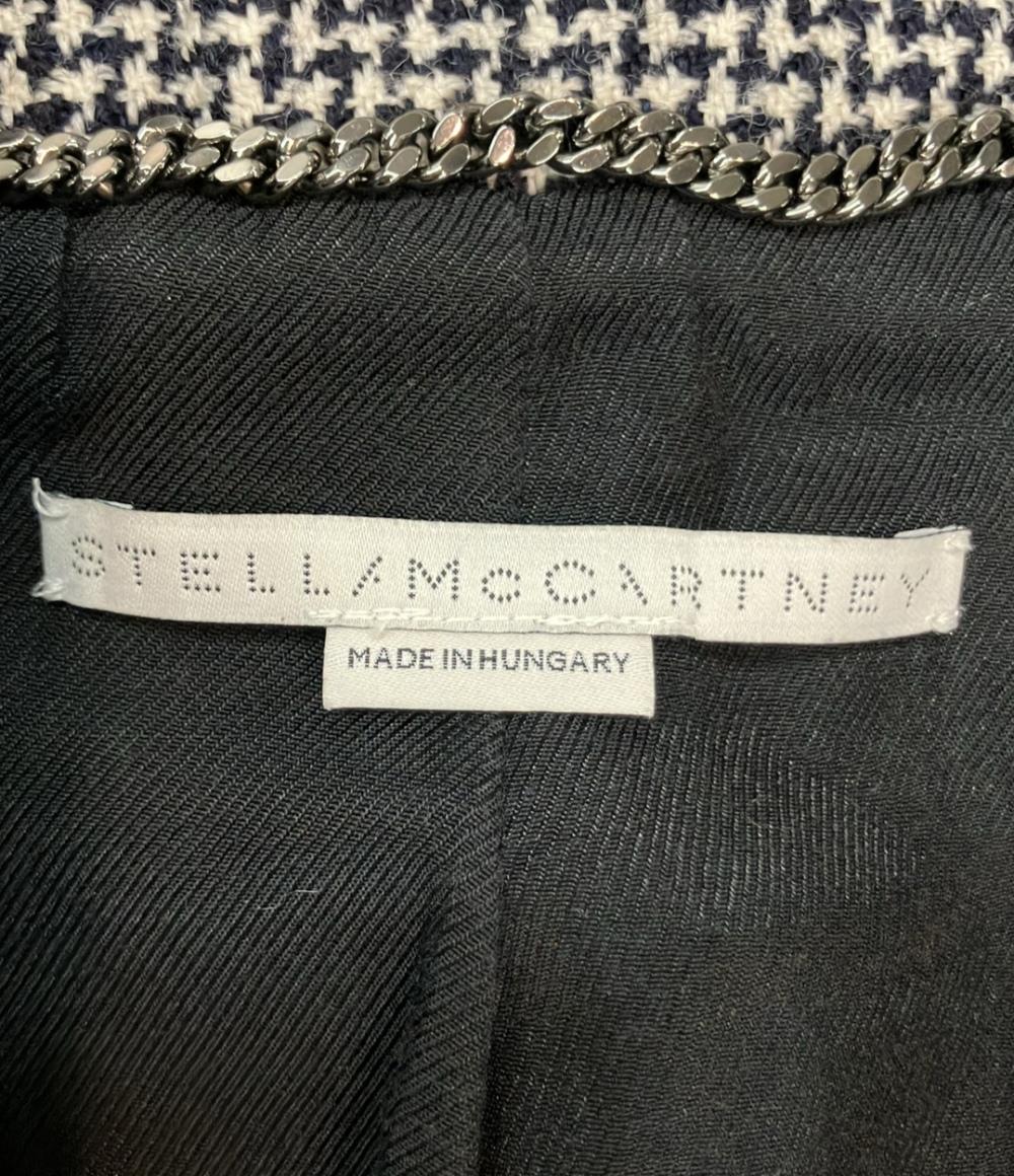 Stella McCartney チェスターコート 千鳥格子 2B ロング レディース SIZE 34 (XXS) ステラマッカートニー