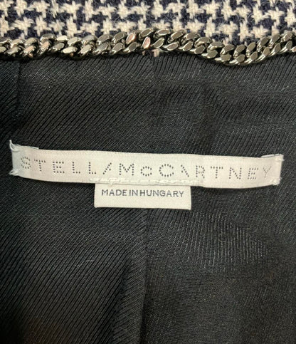 Stella McCartney チェスターコート 千鳥格子 2B ロング レディース SIZE 34 (XXS) ステラマッカートニー