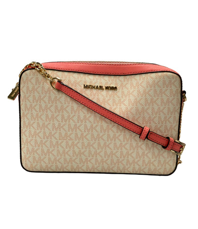 美品 MICHAEL KORS ショルダーバッグ 斜め掛け ロゴ 35F8GTTC3B レディース マイケルコース