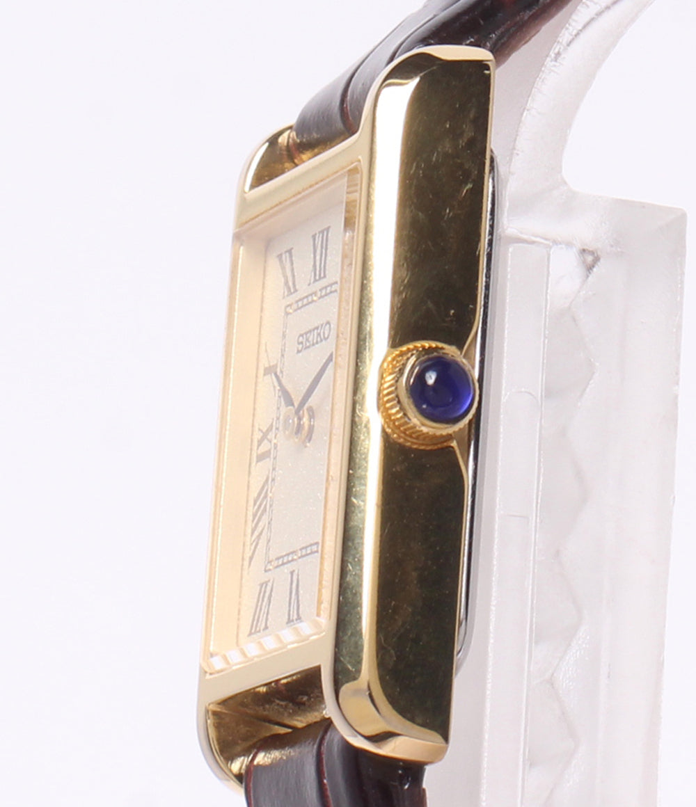 SEIKO NANO universe 腕時計 クオーツ ホワイト 4N30-00H0 レディース セイコー ナノユニバース