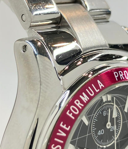 ジェイアクシス 腕時計 FORMULA クオーツ ブラック メンズ J-AXIS