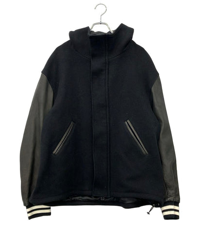 Name. スタジャン フーデッド 袖レザー ダブルジップ スナップボタン NMJK-22AW-003 メンズ SIZE 2 (M) ネーム