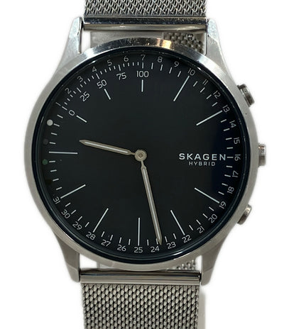 SKAGEN 腕時計 電池式スマートウォッチ ブラック メンズ スカーゲン
