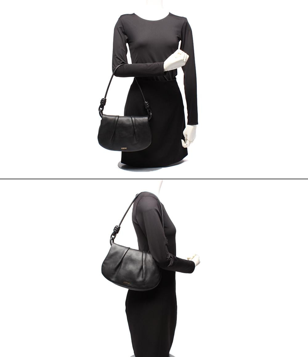 【新品未使用】LOEWEパセオ(販売終了)サッチェル　2wayショルダーバッグ ロエベ パセオ サッチェル レザー 2WAYショルダーバッグ ホワイト