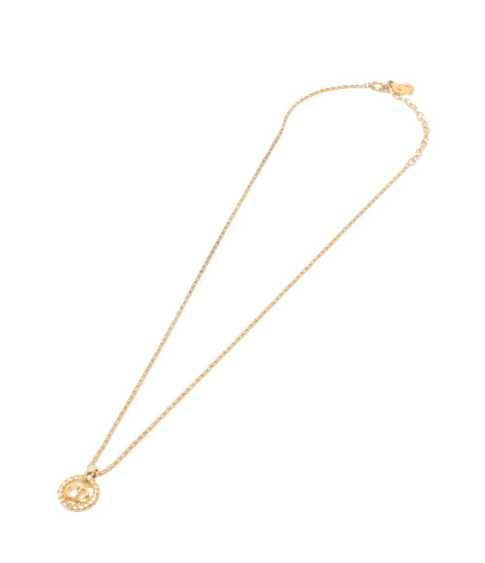 Christian Dior ネックレス CDロゴ チェーン レディース クリスチャンディオール